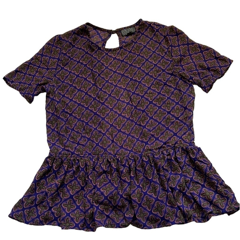 Lucca Couture Drop Waist Open Back Top